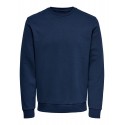 ONLY & SONS Ceres Crew Neck  Sweatshirt - Dark Navy