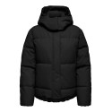 ONLY Agnes coated pufferjakke - Black