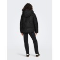 ONLY Agnes coated pufferjakke - Black