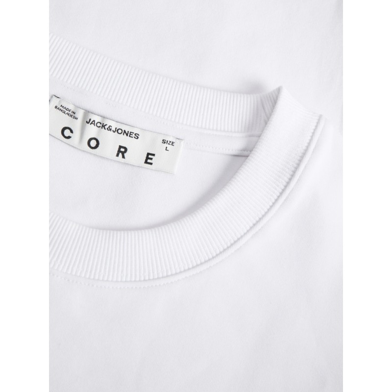 JACK & JONES Legacy scuba langærmet T-shirt - Bright White
