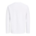 JACK & JONES Legacy scuba langærmet T-shirt - Bright White