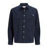 JACK & JONES Menton seersucker skjorte - Sky Captain