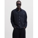 JACK & JONES Menton seersucker skjorte - Sky Captain