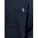 JACK & JONES Menton seersucker skjorte - Sky Captain