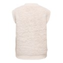 JDY Eira life on button strikvest - Birch