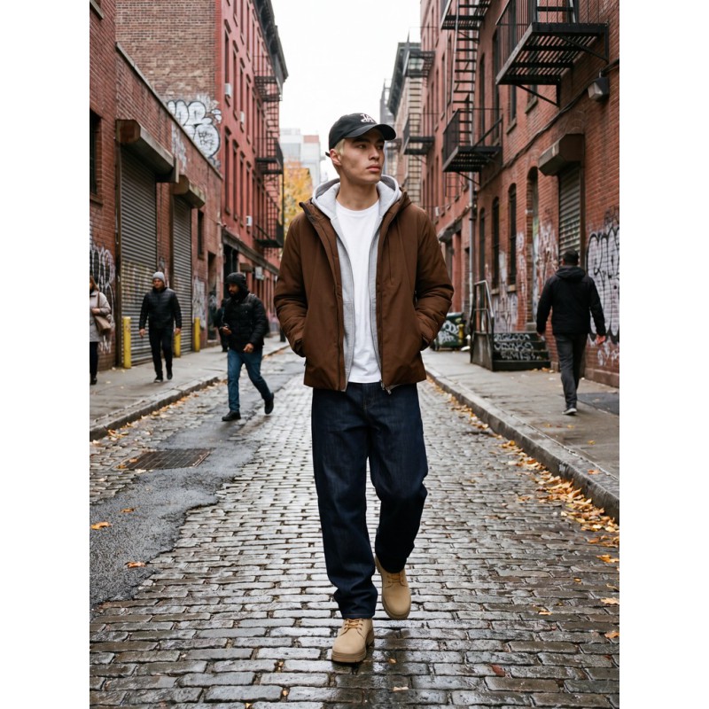 JACK & JONES Keen jakke - Cocoa