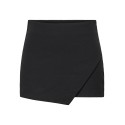 ONLY Mist-Yasmine wrap skort - Black