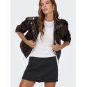 ONLY Mist-Yasmine wrap skort - Black