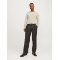 JACK & JONES Hill Strik Sweater - Oatmeal / Melange