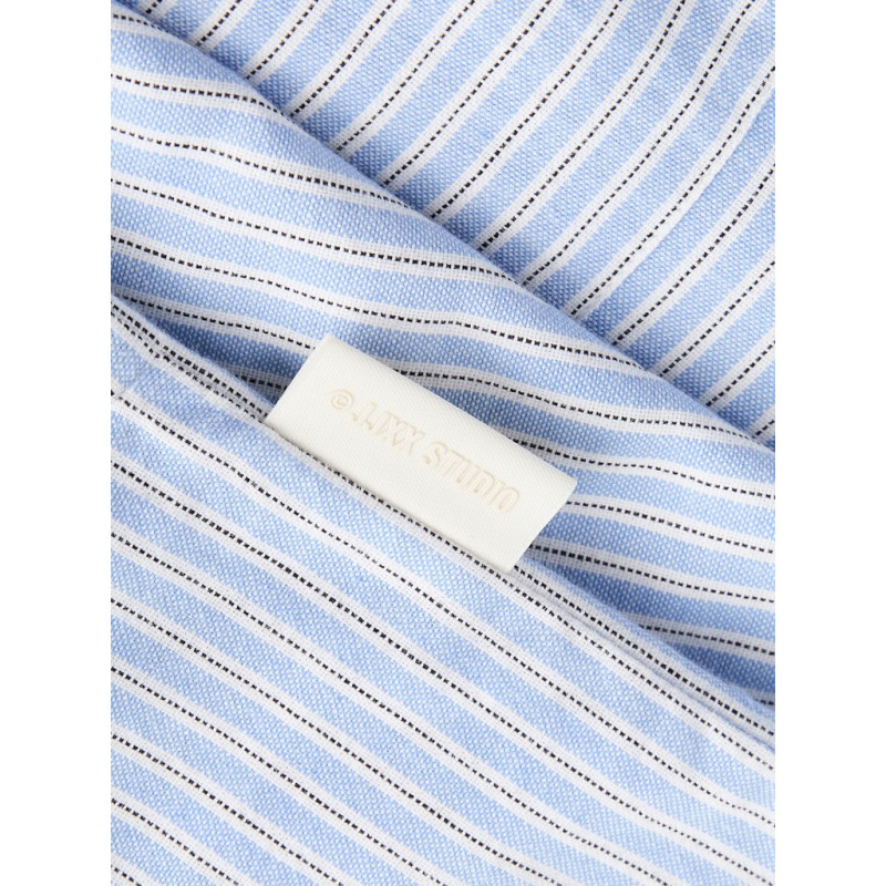 JJXX Lis oxford oversized skjorte - Vista Blue