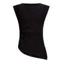 JJXX TEEN Vinnie cat structure top - Black