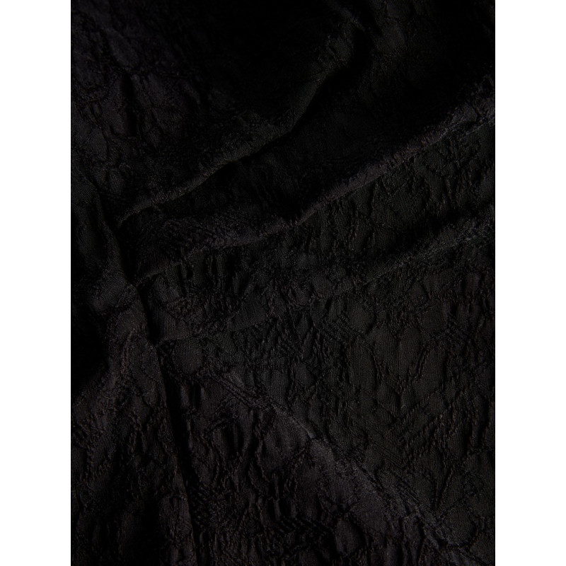 JJXX TEEN Vinnie cat structure top - Black