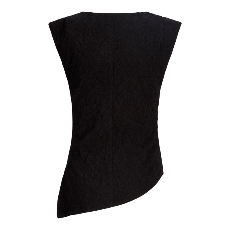 JJXX TEEN Vinnie cat structure top - Black