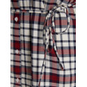 JJXX Jamie flannel waist skjorte - Madder Brown