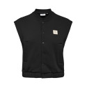 ONLY CARMAKOMA Coralie sweat vest - Black