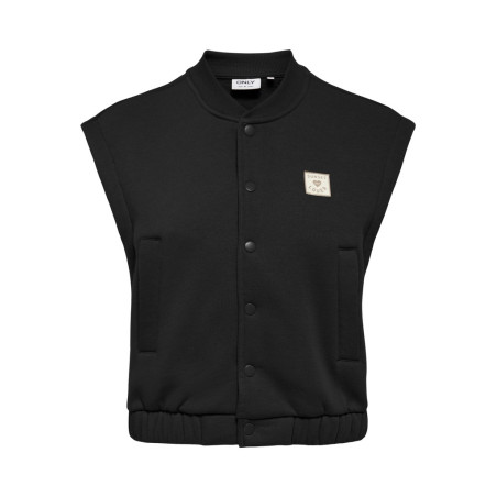 ONLY CARMAKOMA Coralie sweat vest - Black