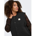 ONLY CARMAKOMA Coralie sweat vest - Black