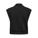 ONLY CARMAKOMA Coralie sweat vest - Black