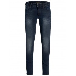 JACK & JONES Plus Glenn Slim Jeans - Blue Denim
