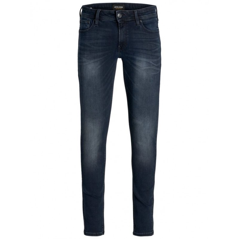 JACK & JONES Plus Glenn Slim Jeans - Blue Denim