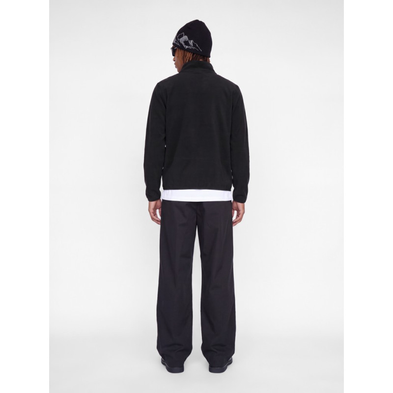 JACK & JONES Stignes hicg neck full zip sweatshirt - Black