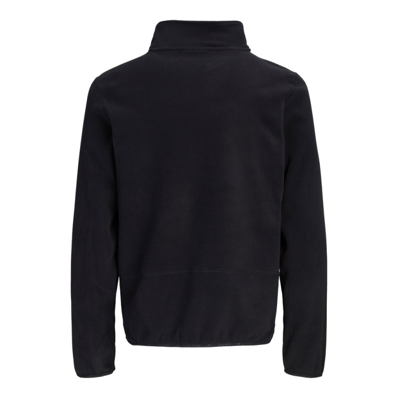 JACK & JONES Stignes hicg neck full zip sweatshirt - Black