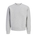 JACK & JONES JUNIOR Legacy scuba sweatshirt - Light Grey Melange