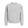 JACK & JONES JUNIOR Legacy scuba sweatshirt - Light Grey Melange