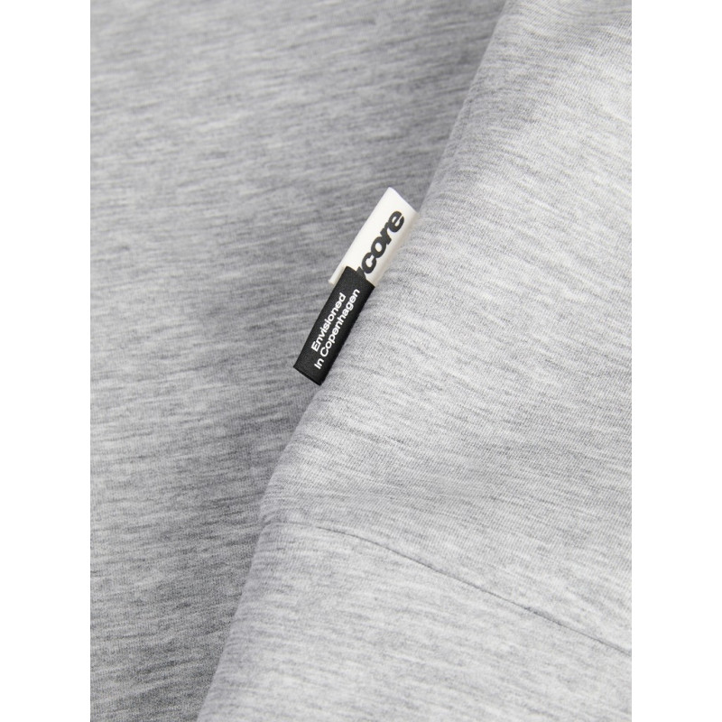 JACK & JONES JUNIOR Legacy scuba sweatshirt - Light Grey Melange