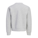 JACK & JONES JUNIOR Legacy scuba sweatshirt - Light Grey Melange