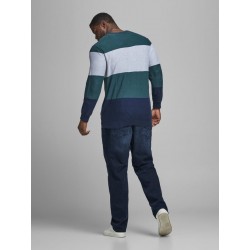 JACK & JONES Plus Glenn Slim Jeans - Blue Denim