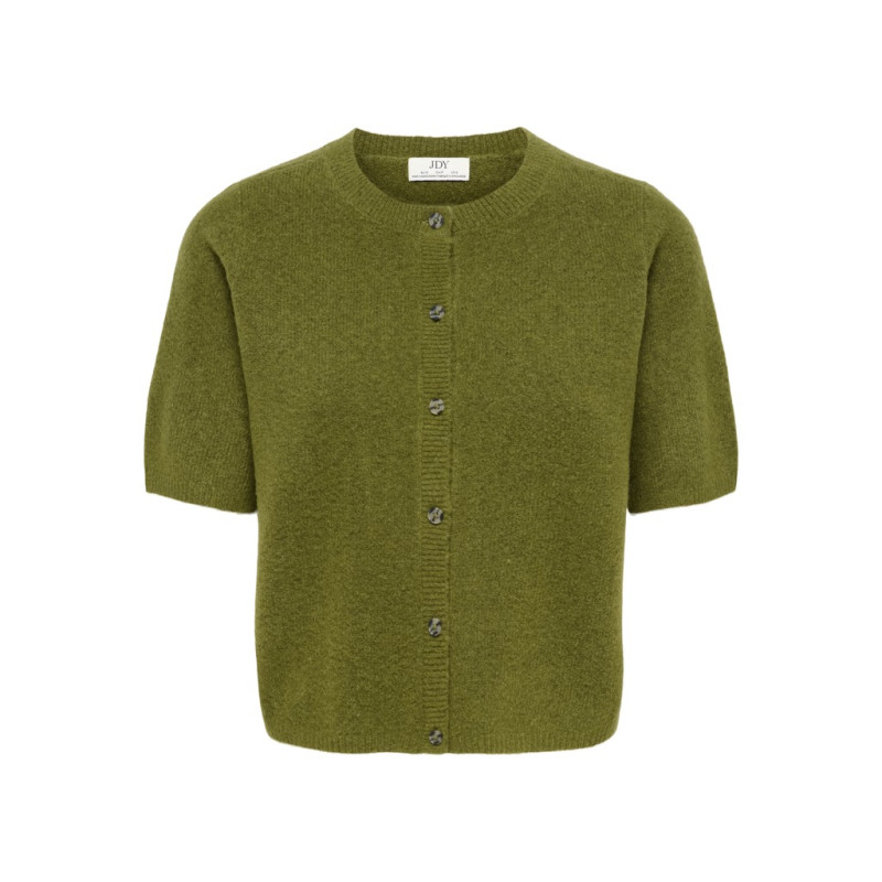 JDY Chloe life strikcardigan - Sphagnum / Melange