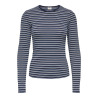 JDY Bali langærmet bluse - Sky Captain / Serenity Comb