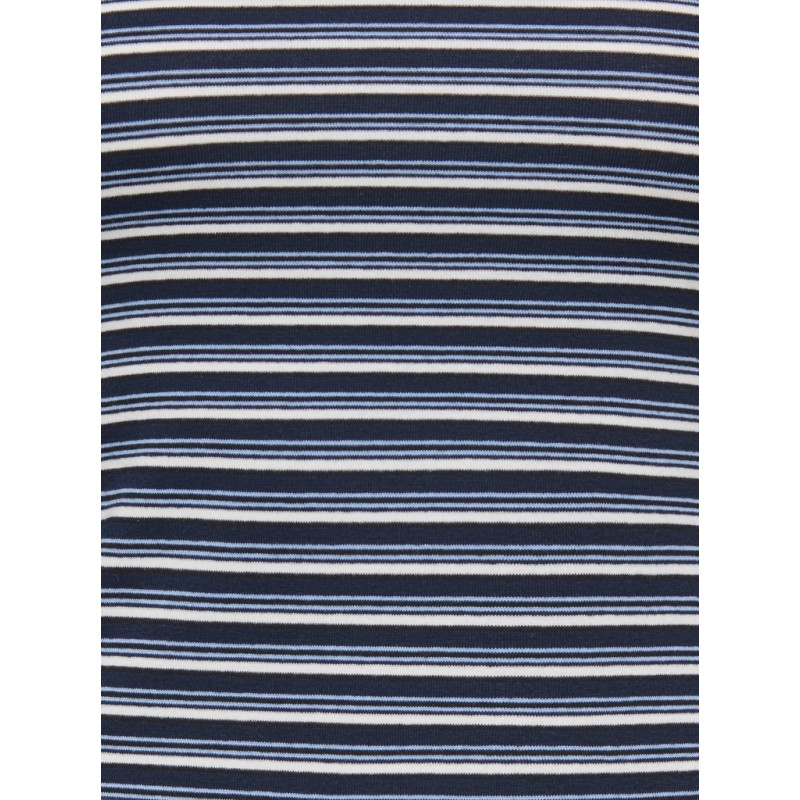 JDY Bali langærmet bluse - Sky Captain / Serenity Comb