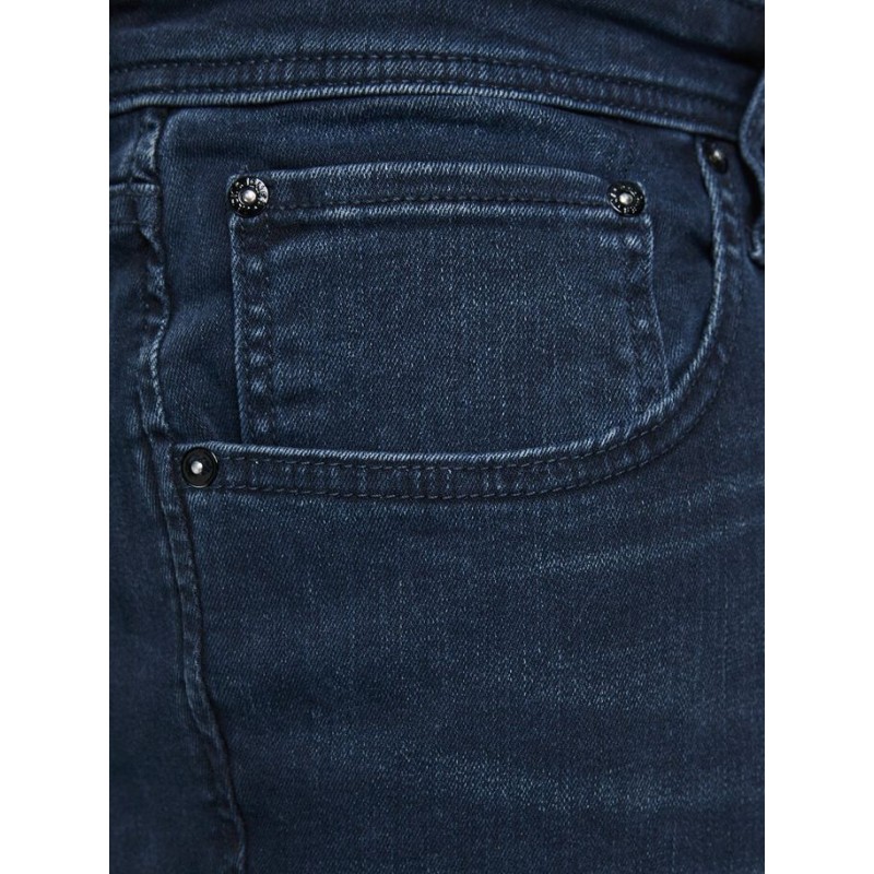 JACK & JONES Plus Glenn Slim Jeans - Blue Denim
