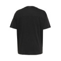 ONLY CARMAKOMA Tico loose print T-shirt - Black / Rose