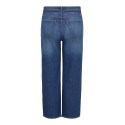 ONLY CARMAKOMA Gianna rhinestone straight denim jeans - Dark Blue Denim