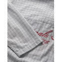 JACK & JONES Austin clean check skjorte - Odyssey Gray / Print