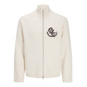 JACK & JONES Frederiksberg full zip strik cardigan - Sea Salt