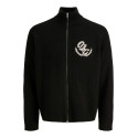 JACK & JONES Frederiksberg full zip strik cardigan - Black