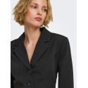 ONLY Alvina langærmet blazerkjole - Black