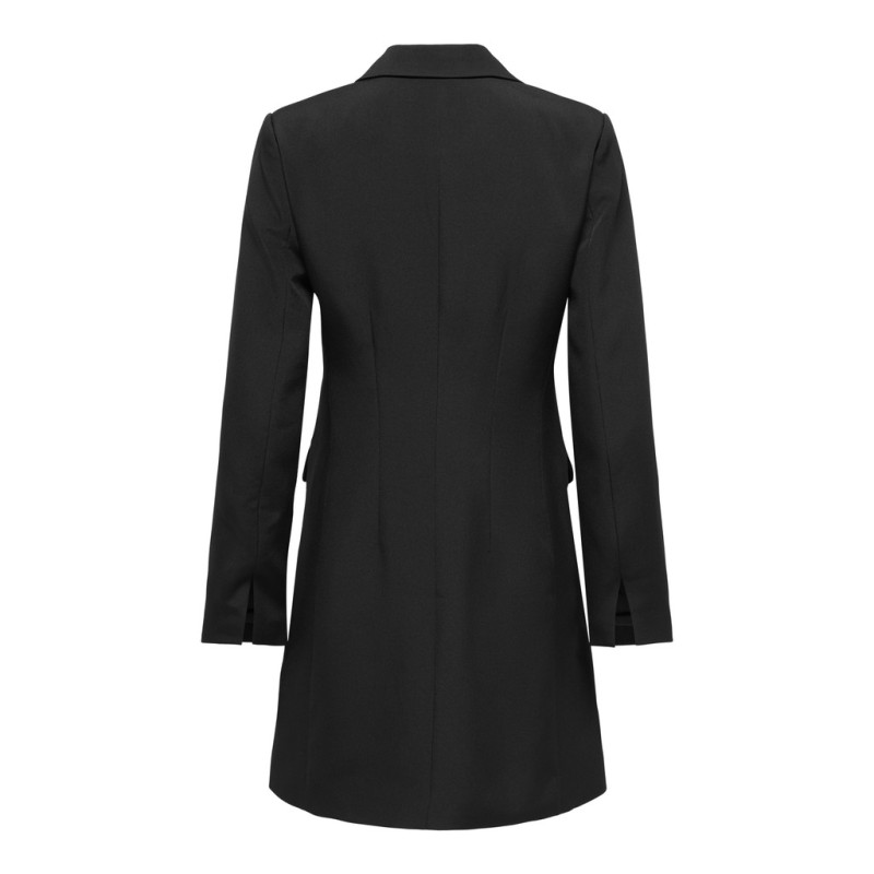 ONLY Alvina langærmet blazerkjole - Black