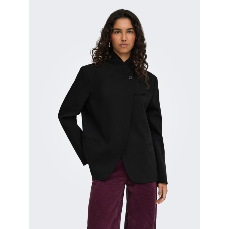 ONLY RAVEN High neck blazer - Black