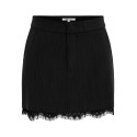 ONLY Raven short lace nederdel - Black
