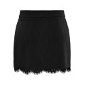 ONLY Raven short lace nederdel - Black