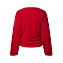 PIECES Alli v-neck langærmet bluse - Adrenaline Rush