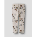 NAME IT MINI Pige - Nonna bambi leggings - Peyote Melange