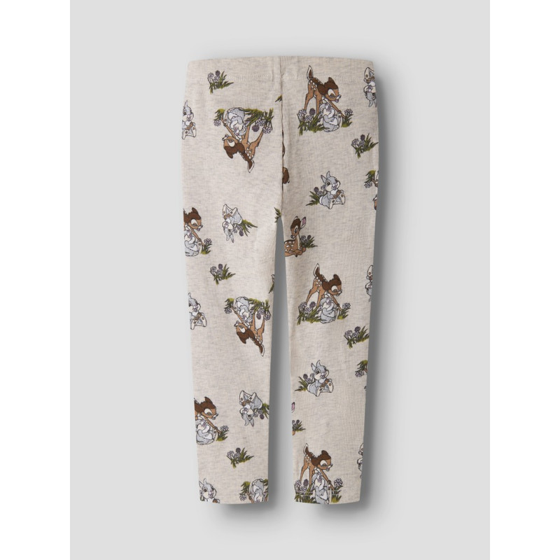 NAME IT MINI Pige - Nonna bambi leggings - Peyote Melange