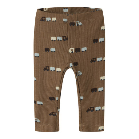 NAME IT BABY Dreng - Rotrain long john - Sepia