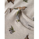 NAME IT MINI Pige - Nonna Bambi bluse - Peyote Melange